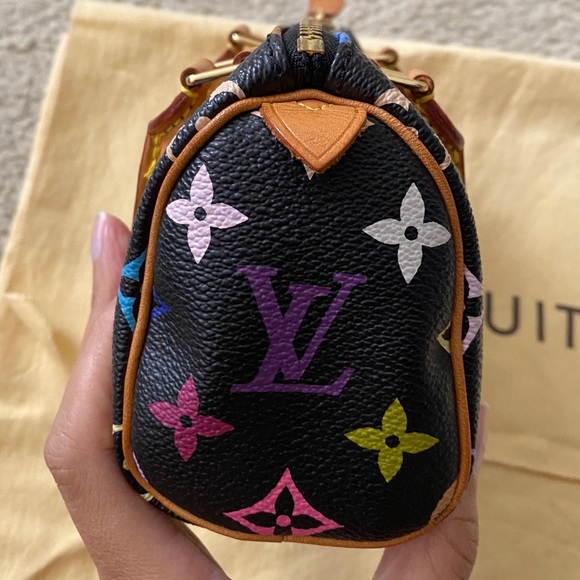 SOLD! Louis Vuitton Multicolor Mini Speedy - Picture 4 of 13